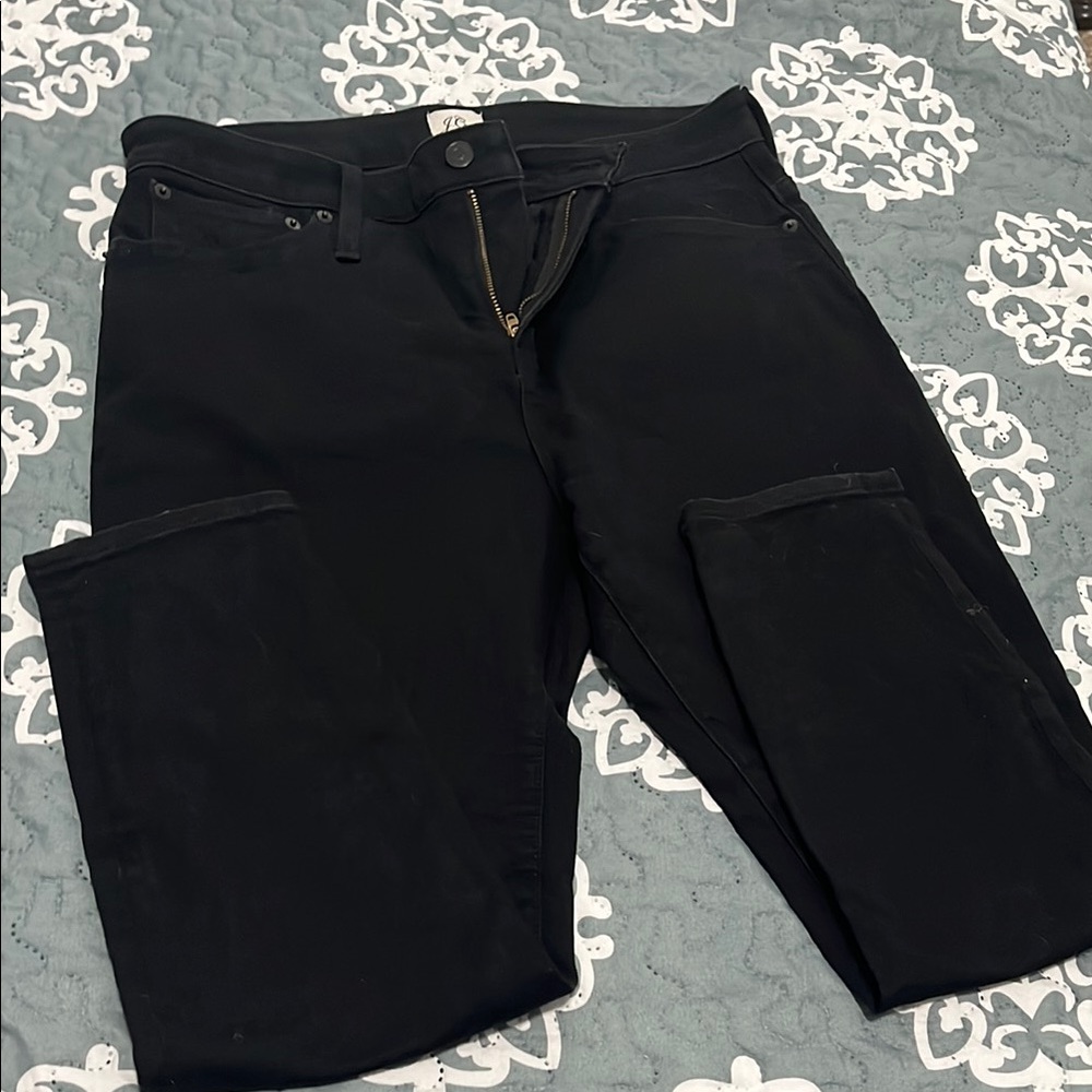 J. Crew Black Denim Pants